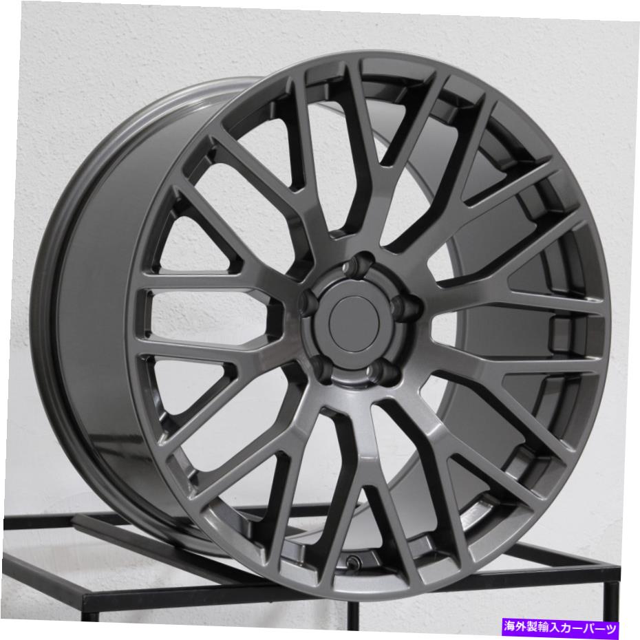 ホイール　４本セット 19x10 VORS DG38フィットマスタング5x114.3 35ガンメタルホイールリムセット（4）70.5 19x10 Vors DG38 fit Mustang 5x114.3 35 Gun Metal Wheels Rims Set(4) 70.5【並行輸入品】