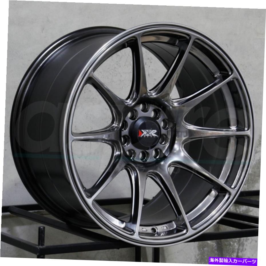 ホイール　４本セット 18x8.75/18x9.75 xxr 527 5x100/5x114.3 35/35 Chromium Black Wheels Rimsセット（4）73 18x8.75/18x9.75 XXR 527 5x100/5x114.3 35/35 Chromium Black Wheels Rims Set(4) 73【並行輸入品】｜Us Custom Parts Shop USDM