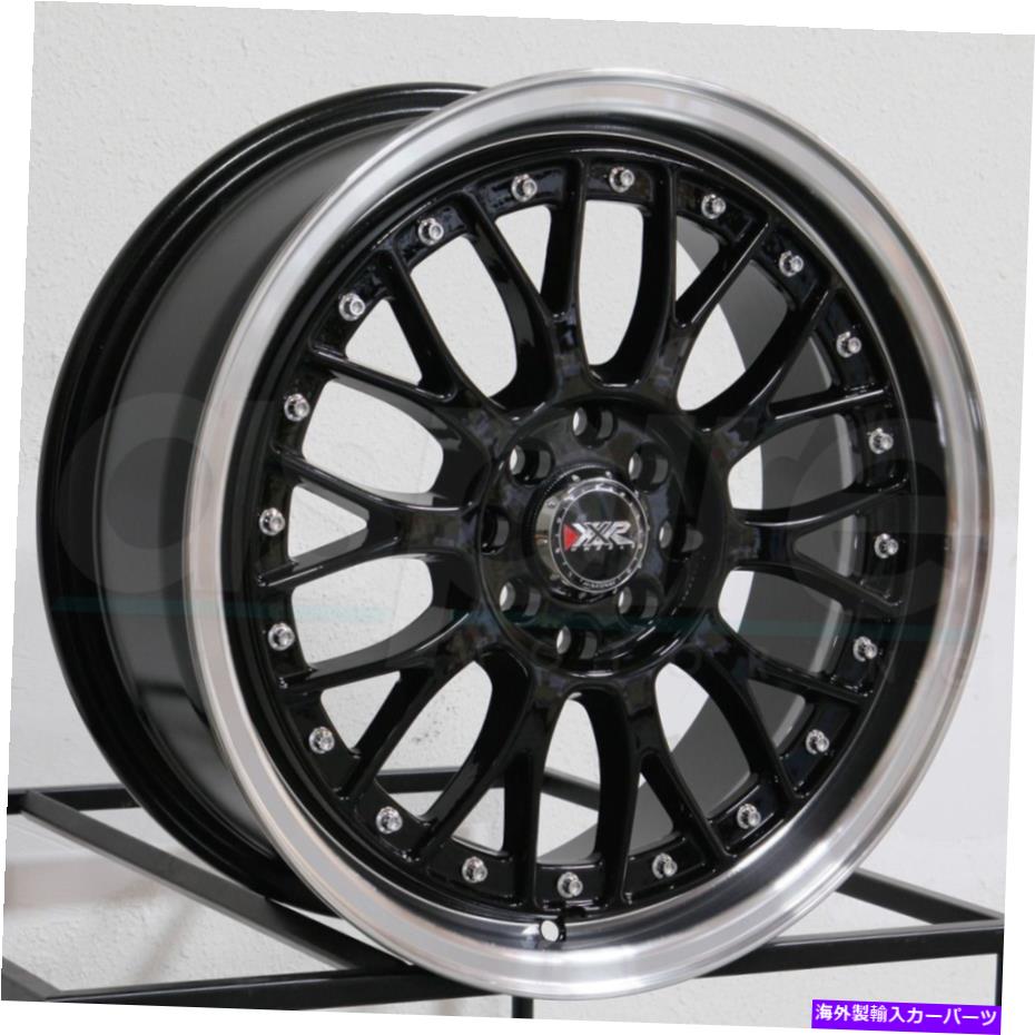 ホイール 4本セット 18x10 xxr 521 5x114.3/5x120 25ブラックmlホイールリムセット(4)73.1 18x10 XXR 521 5x114.3/5x120 25 Black ML Wheels Rims Set(4) 73.1【並行輸入品】|Us Custom Parts Shop USDM