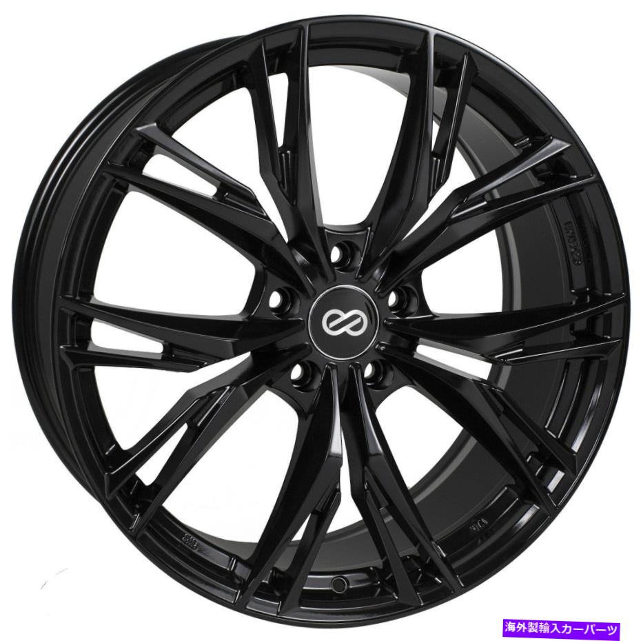 ホイール　４本セット 18x8 enkei onx 5x120 40ブラックペイントホイールリムセット（4） 18x8 Enkei ONX 5x120 40 Black Paint Wheels Rims Set(4)【並行輸入品】｜Us Custom Parts Shop USDM