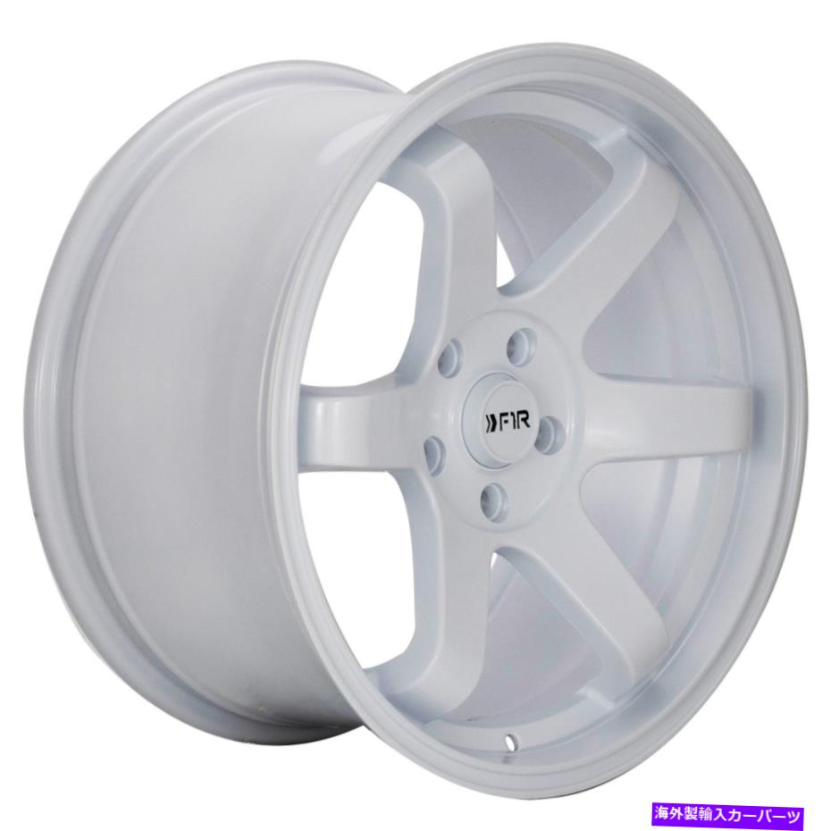 ホイール　４本セット 18x9.5 F1R F106 5x114.3 22ホワイトホイールリムセット（4） 18x9.5 F1R F106 5x114.3 22 White Wheels Rims Set(4)【並行輸入品】｜Us Custom Parts Shop USDM