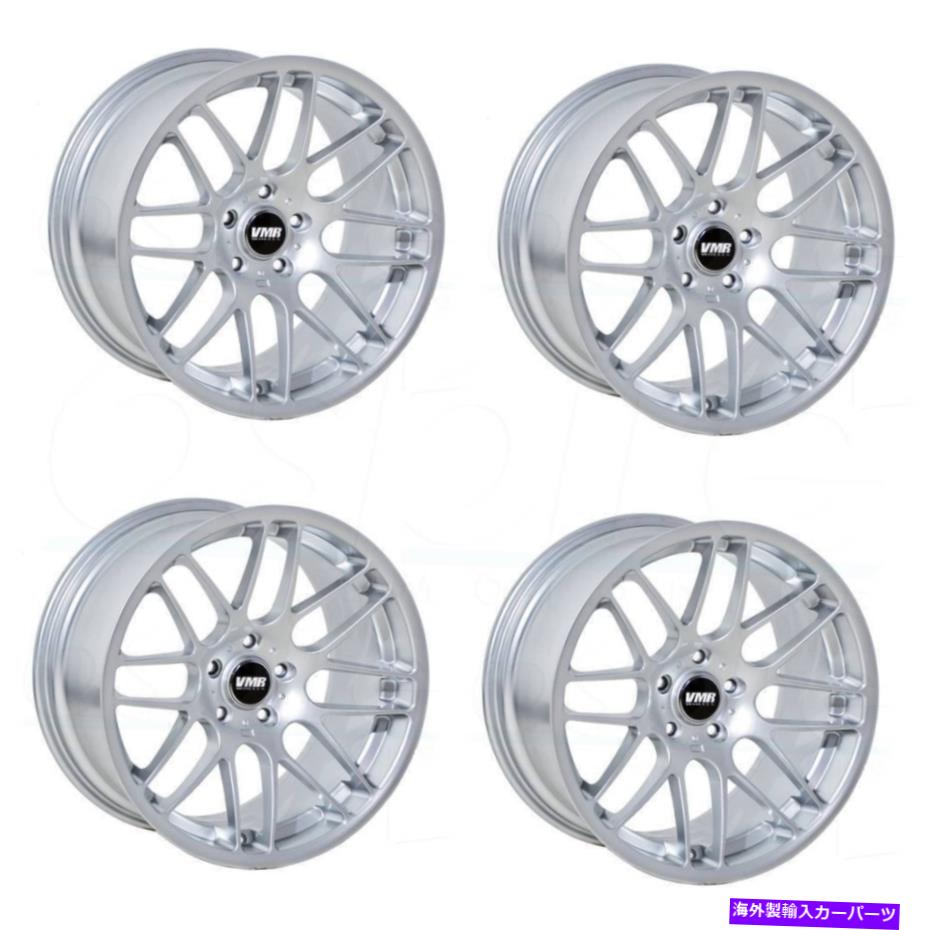 ホイール　４本セット 18x8.5 VMR V703/VB3 5x120 35スーパーシルバーホイールリムセット（4）72.6 18x8.5 VMR V703/VB3 5x120 35 Super Silver Wheels Rims Set(4) 72.6【並行輸入品】｜Us Custom Parts Shop USDM