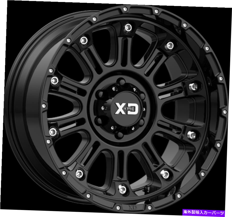 ホイール　４本セット 17x9 XD XD829 HOSS II 8x170 -12グロスブラックホイールリムセット（4）125.1 17x9 XD XD829 Hoss II 8x170 -12 Gloss Black Wheels Rims Set(4) 125.1【並行輸入品】｜Us Custom Parts Shop USDM
