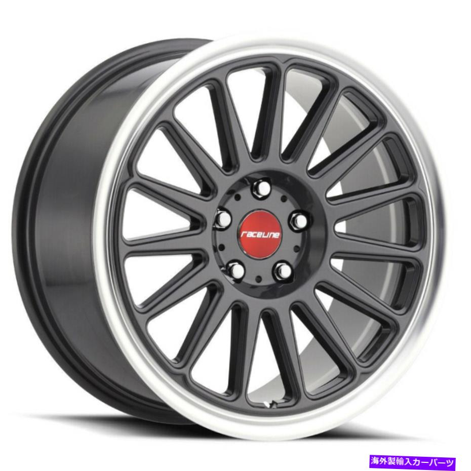 ホイール　４本セット 17x9 Raceline 315bグリップ5x114.3 30ブラックホイールリムセット（4）72.6 17x9 Raceline 315B Grip 5x114.3 30 Black Wheels Rims Set(4) 72.6【並行輸入品】｜Us Custom Parts Shop USDM