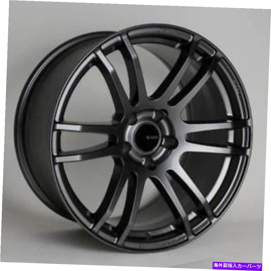 ホイール　４本セット 18x8.5 enkei tsp6 5x114.3 50ガンメタルペイントホイールリムセット（4） 18x8.5 Enkei TSP6 5x114.3 50 Gunmetal Paint Wheels Rims Set(4)【並行輸入品】