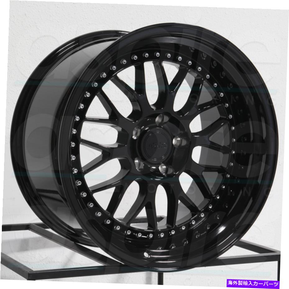 ホイール 4本セット 19x9.5 ESR SR01 SR1 5x114.3 35グロスブラックホイールリムセット(4)72.56 19x9.5 ESR SR01 SR1 5x114.3 35 Gloss Black Wheels Rims Set(4) 72.56【並行輸入品】|Us Custom Parts Shop USDM