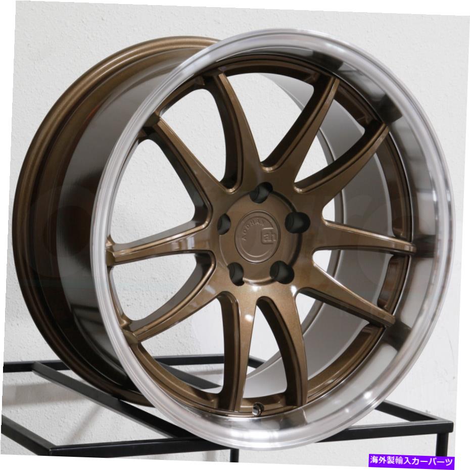 ホイール 4本セット 19x9.5/19x11 aodhan ds02 ds2カスタム5x112 22/22ブロンズホイールリムセット(4)73.1 19x9.5/19x11 Aodhan DS02 DS2 Custom 5x112 22/22 Bronze Wheels Rims Set(4) 73.1【並行輸入品】|Us Custom Parts Shop USDM