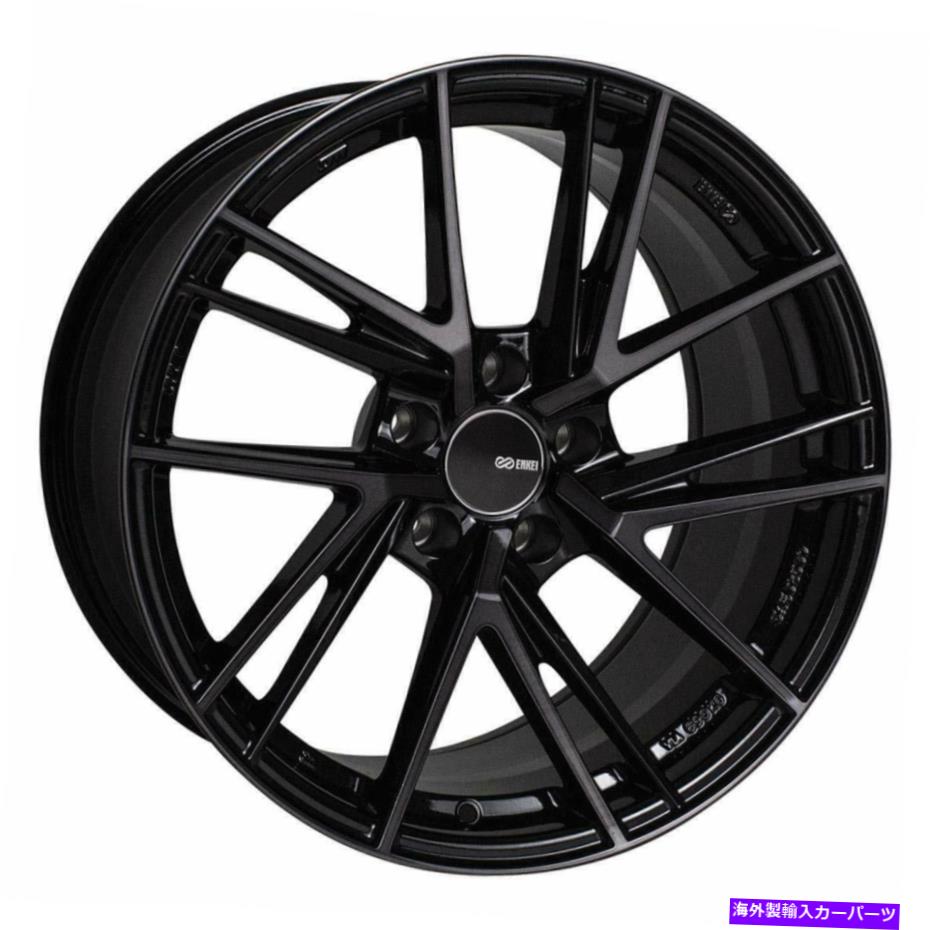 ホイール　４本セット 18x8/18x9.5 enkei td5 5x114.3 35/38ブラック機械加工ホイールリムセット（4） 18x8/18x9.5 Enkei TD5 5x114.3 35/38 Black Machined Wheels Rims Set(4)【並行輸入品】｜Us Custom Parts Shop USDM