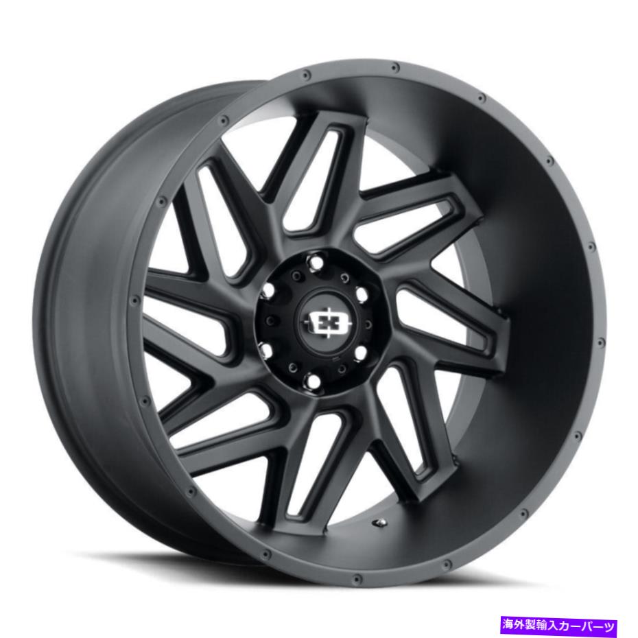 ホイール　４本セット 20x10 Vision 361 Spyder 5x5/5x127 -25サテンブラックホイールリムセット（4）78.1 20x10 Vision 361 Spyder 5x5/5x127 -25 Satin Black Wheels Rims Set(4) 78.1【並行輸入品】