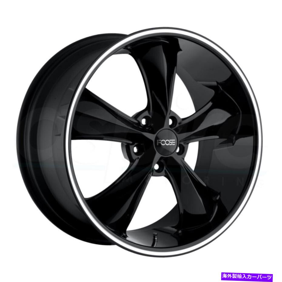 ホイール　４本セット 18x8.5 Foose F104 Legend 5x114.3 34 Gloss Black Wheels Rims set（4）72.56 18x8.5 Foose F104 Legend 5x114.3 34 Gloss Black Wheels Rims Set(4) 72.56【並行輸入品】