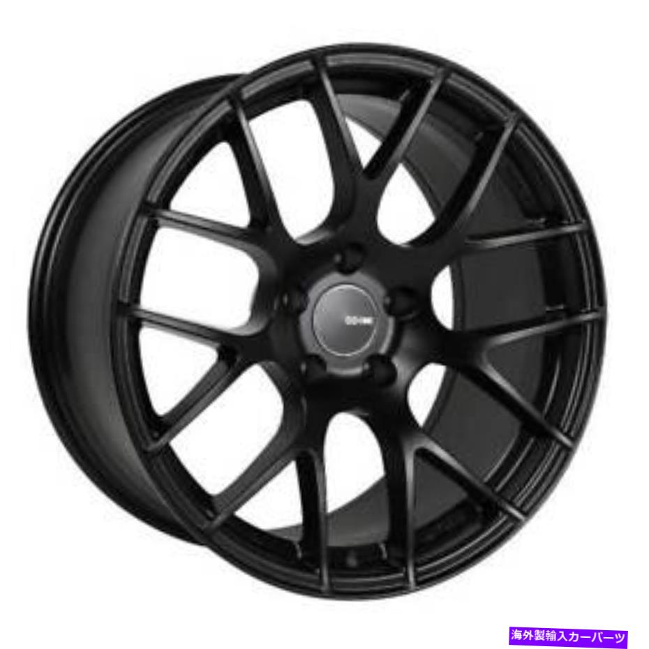 ホイール　４本セット 19x8 Enkei Raijin 5x120 32ブラックペイントホイールリムセット（4） 19x8 Enkei RAIJIN 5x120 32 Black Paint Wheels Rims Set(4)【並行輸入品】