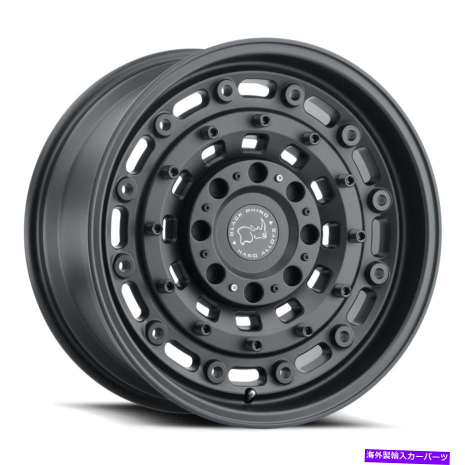 ホイール 4本セット 17x9.5ブラックサイアーセナル8x180 12テクスチャブラックホイールリムセット(4)125.1 17x9.5 Black Rhino Arsenal 8x180 12 Textured Black Wheels Rims Set(4) 125.1【並行輸入品】