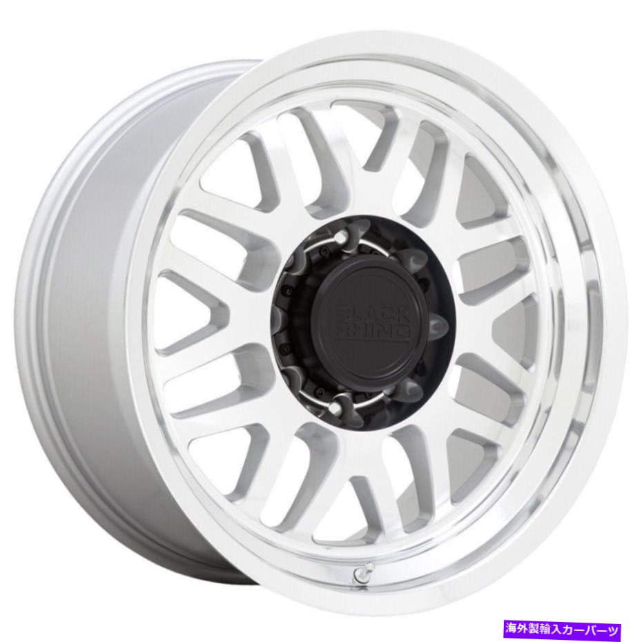 ホイール　４本セット 17x9.5 Black Rhino Delta 8x170 -18シルバーホイールリムセット（4）125.1 17x9.5 Black Rhino Delta 8x170 -18 Silver Wheels Rims Set(4) 125.1【並行輸入品】｜Us Custom Parts Shop USDM