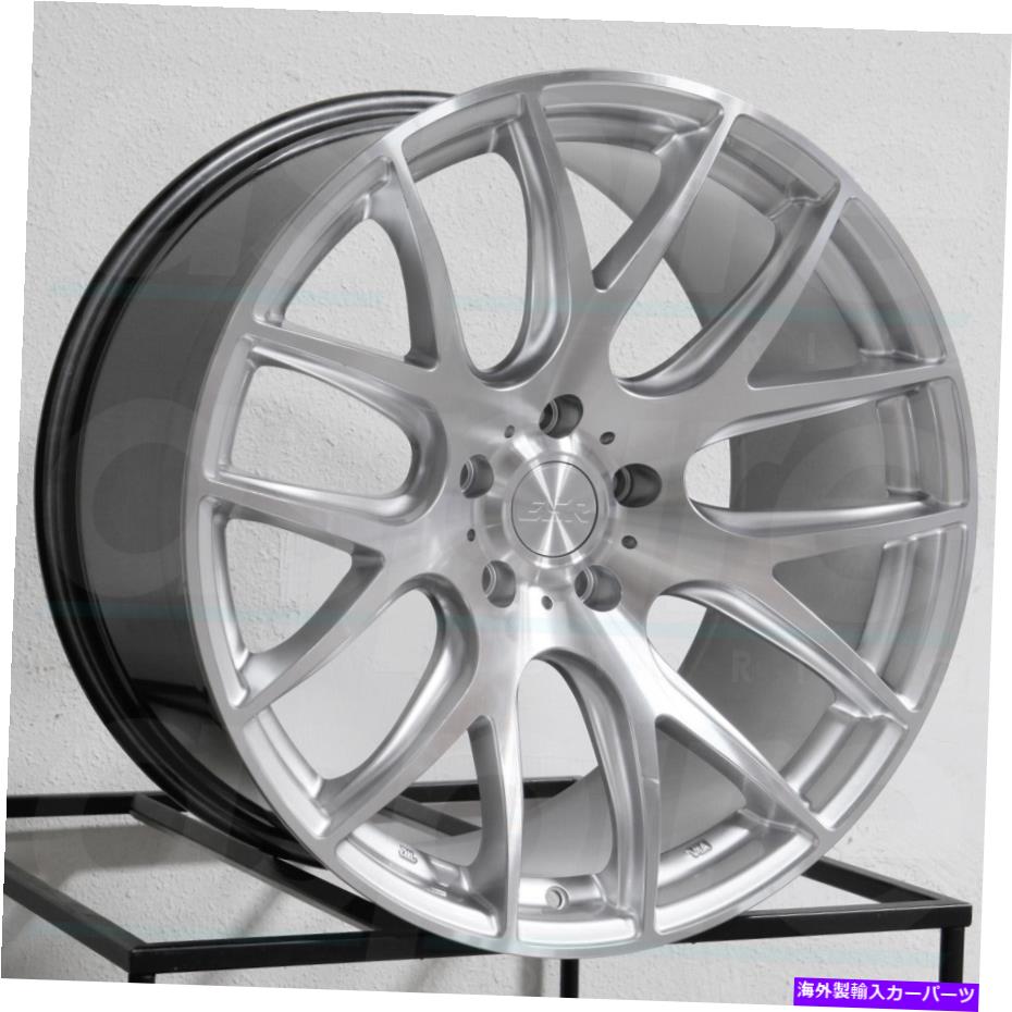 ホイール　４本セット 19x10.5 ESR SR12 5x120 22ハイパーシルバーホイールリムセット（4）72.56合金 19x10.5 ESR SR12 5x120 22 Hyper Silver Wheels Rims Set(4) 72.56 Alloy【並行輸入品】