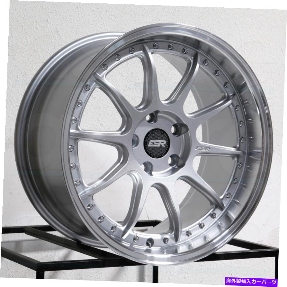 ホイール　４本セット 18x8.5/18x9.5 ESR CS12 5x100 30/35ハイパーシルバーホイールリムセット（4）72.56 18x8.5/18x9.5 ESR CS12 5x100 30/35 Hyper Silver Wheels Rims Set(4) 72.56【並行輸入品】｜Us Custom Parts Shop USDM