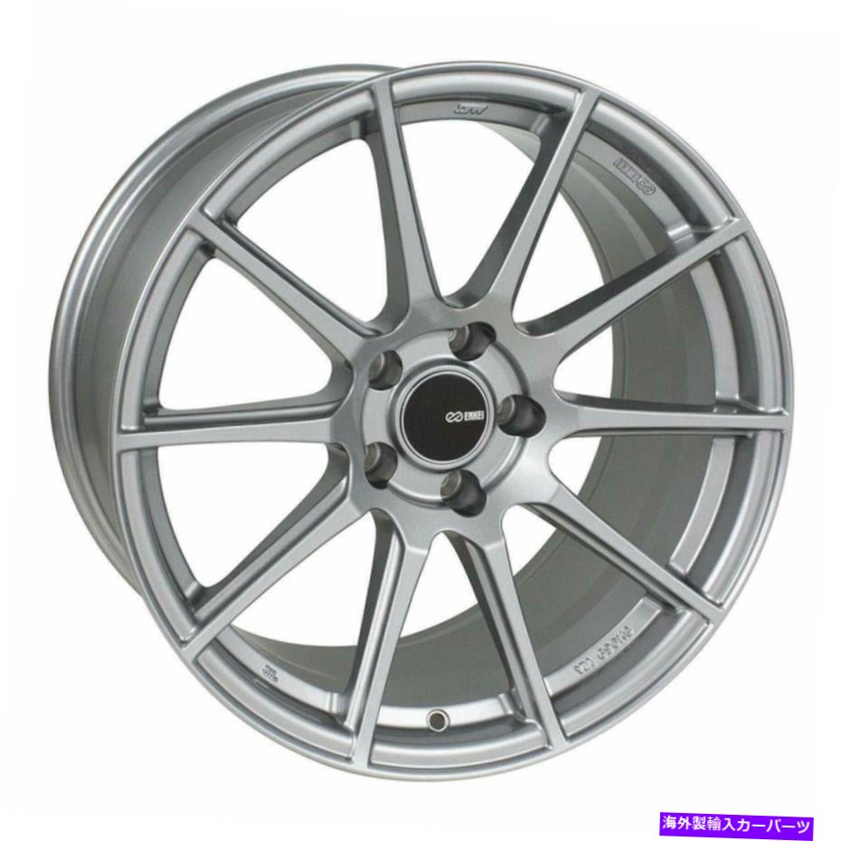 ホイール　４本セット 18x8.5/18x9.5 enkei ts10 5x114.3 25/35ハイパーグレーホイールリムセット（4） 18x8.5/18x9.5 Enkei TS10 5x114.3 25/35 Hyper Grey Wheels Rims Set(4)【並行輸入品】
