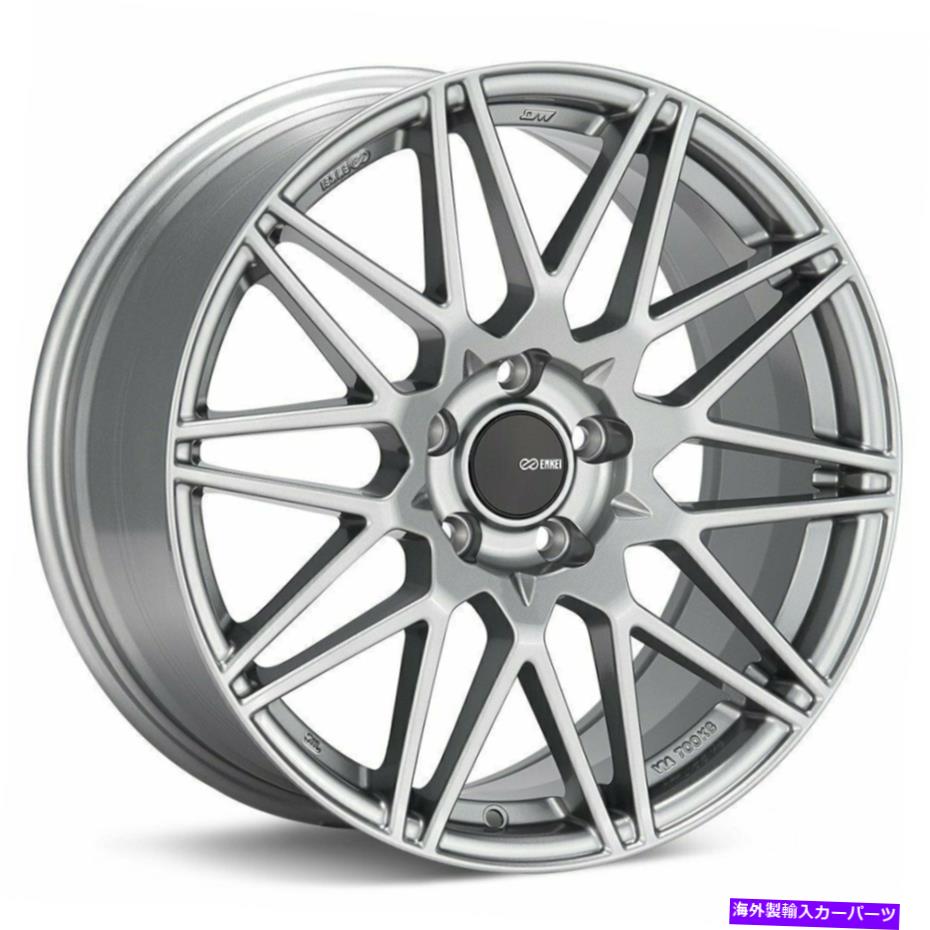 ホイール　４本セット 18x8/18x9.5 enkei tms 5x114.3 35/38ハイパーグレーホイールリムセット（4） 18x8/18x9.5 Enkei TMS 5x114.3 35/38 Hyper Grey Wheels Rims Set(4)【並行輸入品】