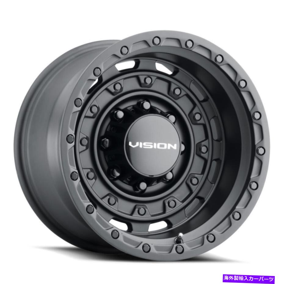ホイール　４本セット 20x12 Vision 403 Tactical 5x5/5x127 -44サテンブラックホイールリムセット（4）78.1 20x12 Vision 403 Tactical 5x5/5x127 -44 Satin Black Wheels Rims Set(4) 78.1【並行輸入品】