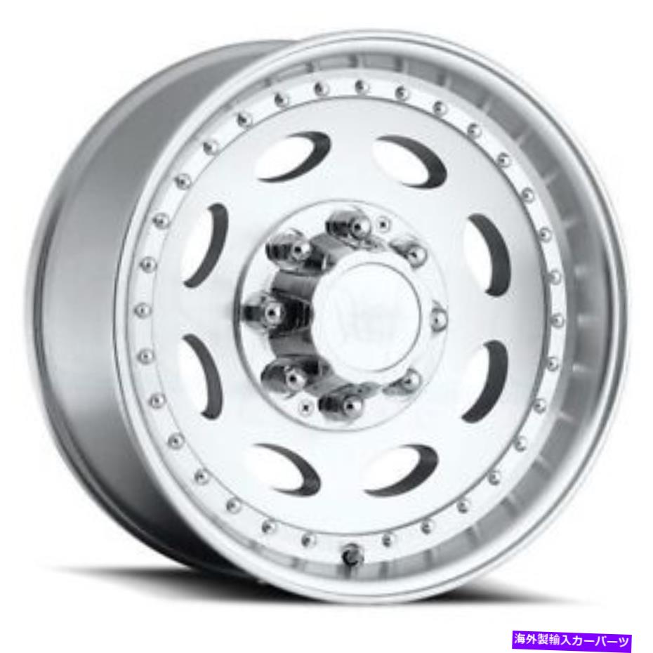 ホイール　４本セット 19.5x7.5 Vision HD 81 Haulerシングル8x170 0機械加工ホイールリムセット（4）125.2 19.5x7.5 Vision HD 81 Hauler Single 8x170 0 Machined Wheels Rims Set(4) 125.2【並行輸入品】｜Us Custom Parts Shop USDM