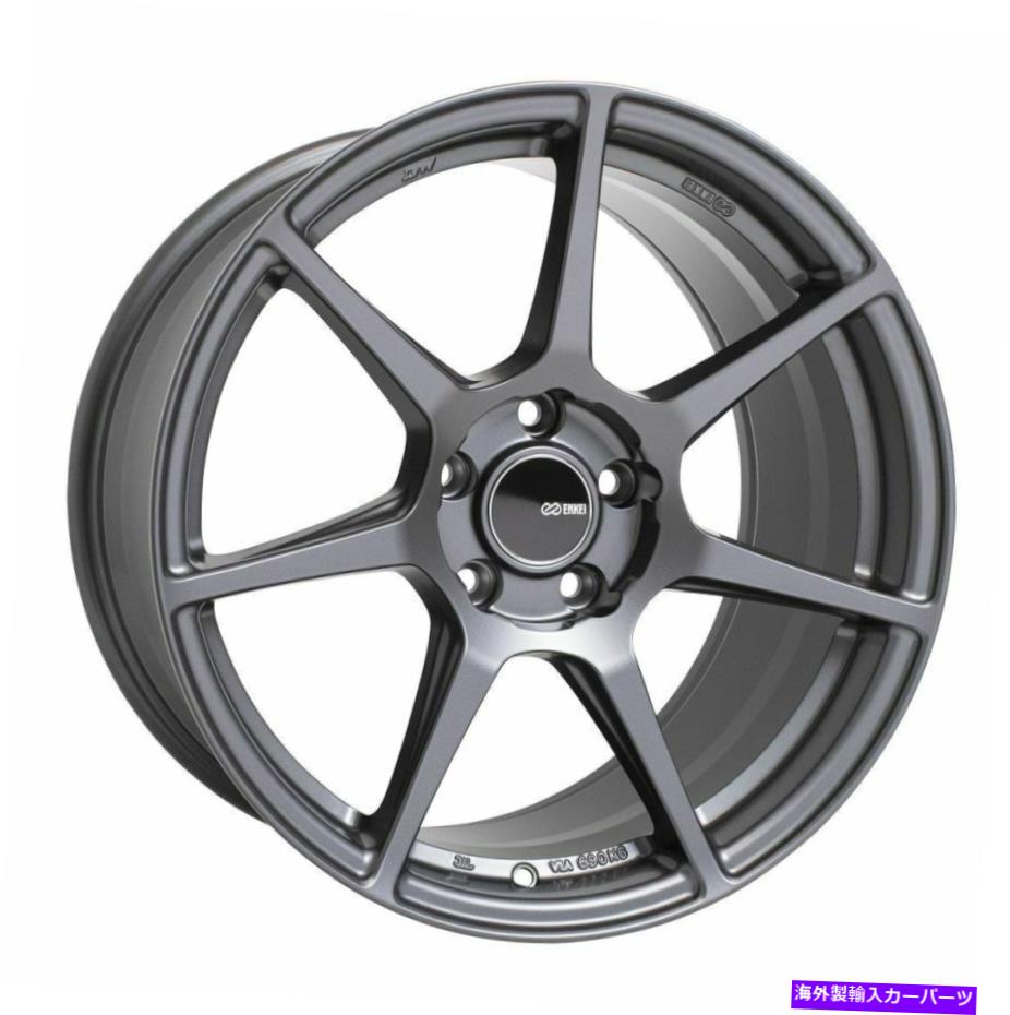 ホイール　４本セット 18x9.5 enkei tfr 5x100 45ガンメタルペイントホイールリムセット（4） 18x9.5 Enkei TFR 5x100 45 Gunmetal Paint Wheels Rims Set(4)【並行輸入品】