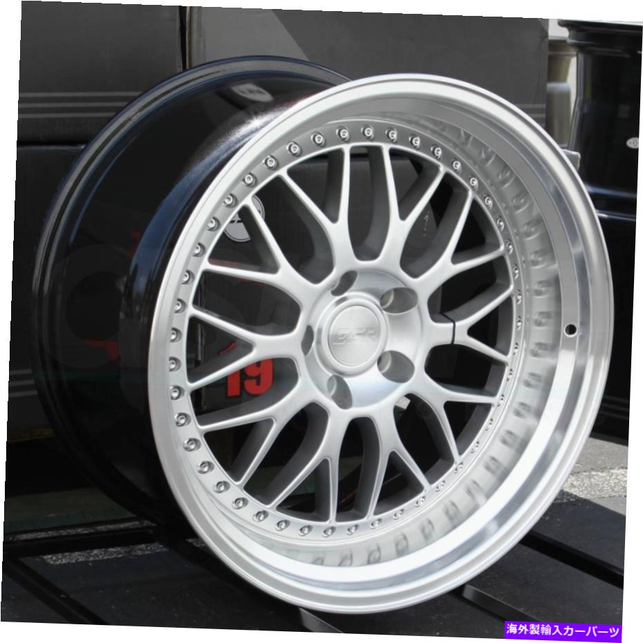 ホイール　４本セット 19x8.5 ESR SR01 SR1 5x114.3 30ハイパーシルバーホイールリムセット（4）73.1 19x8.5 ESR SR01 SR1 5x114.3 30 Hyper Silver Wheels Rims Set(4) 73.1【並行輸入品】 316,998円