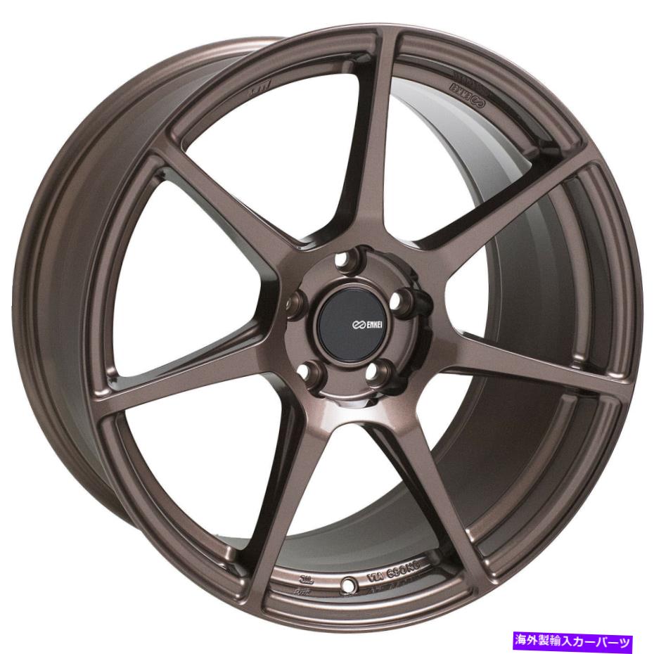 ホイール　４本セット 18x8.5 enkei tfr 5x100 45ブロンズペイントホイールリムセット（4） 18x8.5 Enkei TFR 5x100 45 Bronze Paint Wheels Rims Set(4)【並行輸入品】