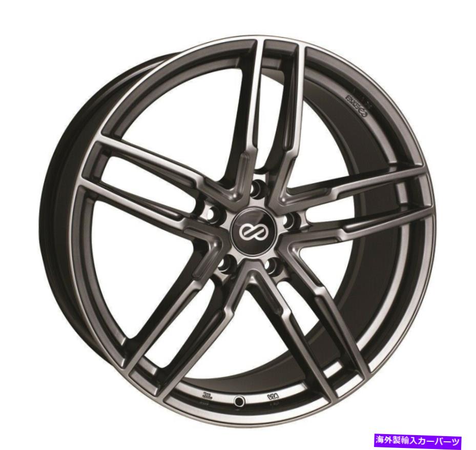 ホイール　４本セット 18x8 enkei ss05 5x120 40ハイパーグレーホイールリムセット（4） 18x8 Enkei SS05 5x120 40 Hyper Grey Wheels Rims Set(4)【並行輸入品】