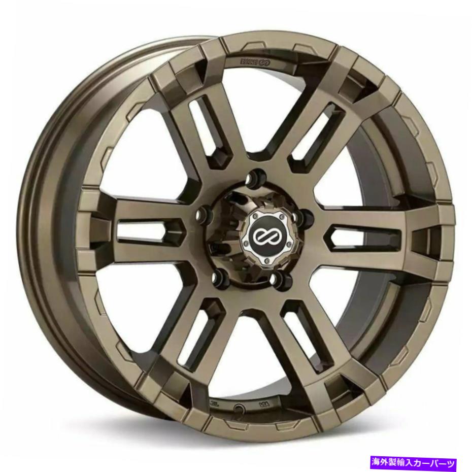 ホイール　４本セット 18x8.5 Enkei Commander 6x139.7 10ブロンズペイントホイールリムセット（4） 18x8.5 Enkei COMMANDER 6x139.7 10 Bronze Paint Wheels Rims Set(4)【並行輸入品】