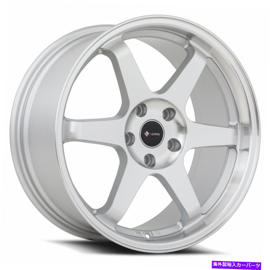 ホイール　４本セット Vors TR37 18x9.5 5x120 22シルバーホイール（4）73.1 18インチリム Vors TR37 18x9.5 5x120 22 Silver Wheels(4) 73.1 18\