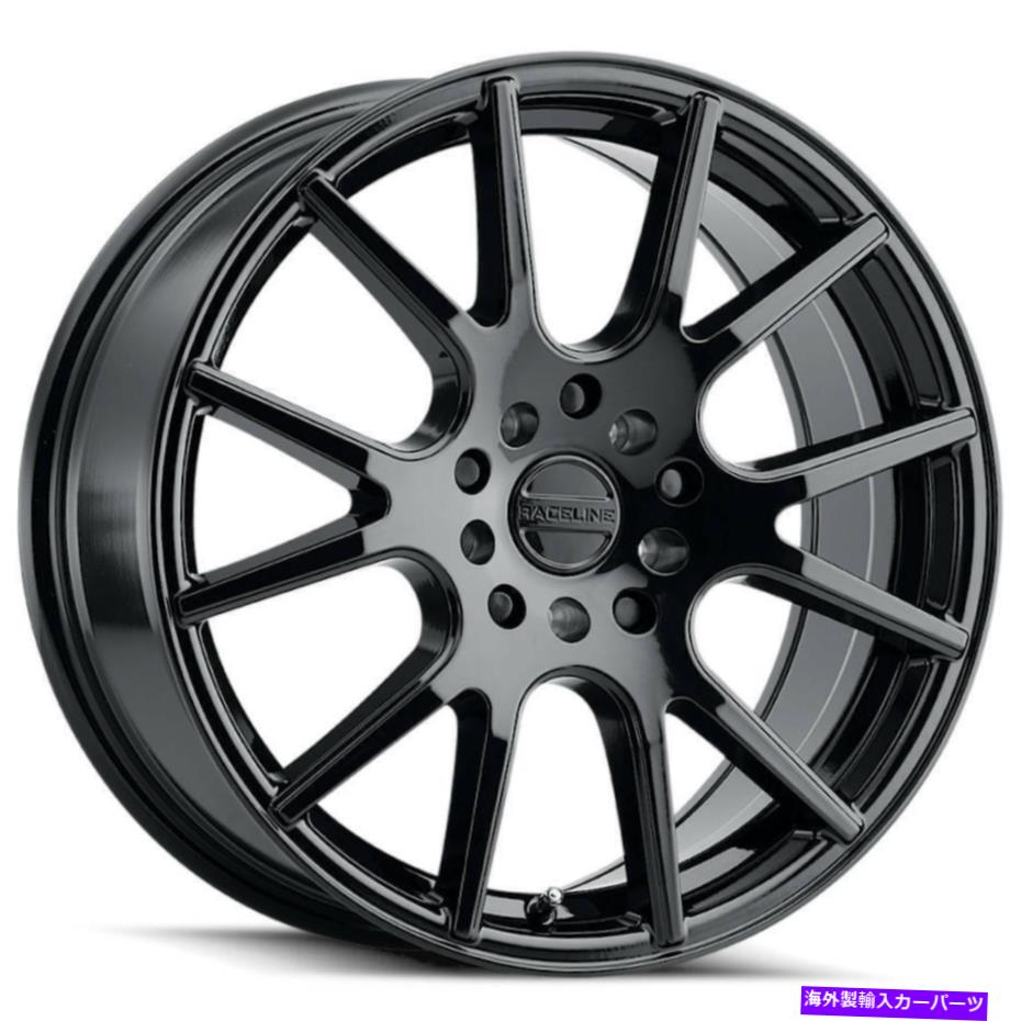 ホイール 4本セット Raceline 147b Intake 15x7 5x100/5x114.3 40ブラックホイール(4)72.62 15 "インチリム Raceline 147B Intake 15x7 5x100/5x114.3 40 Black Wheels(4) 72.62 15" inch Rims【並行輸入品】|Us Custom Parts Shop USDM