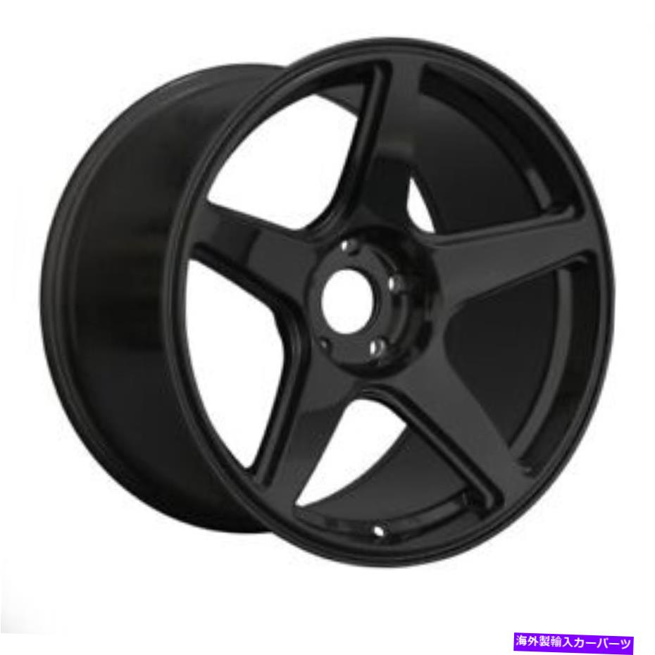 ホイール　４本セット xxr 575 18x8.5 5x112 35ブラックホイール（4）73.1 18インチリム XXR 575 18x8.5 5x112 35 Black Wheels(4) 73.1 18\
