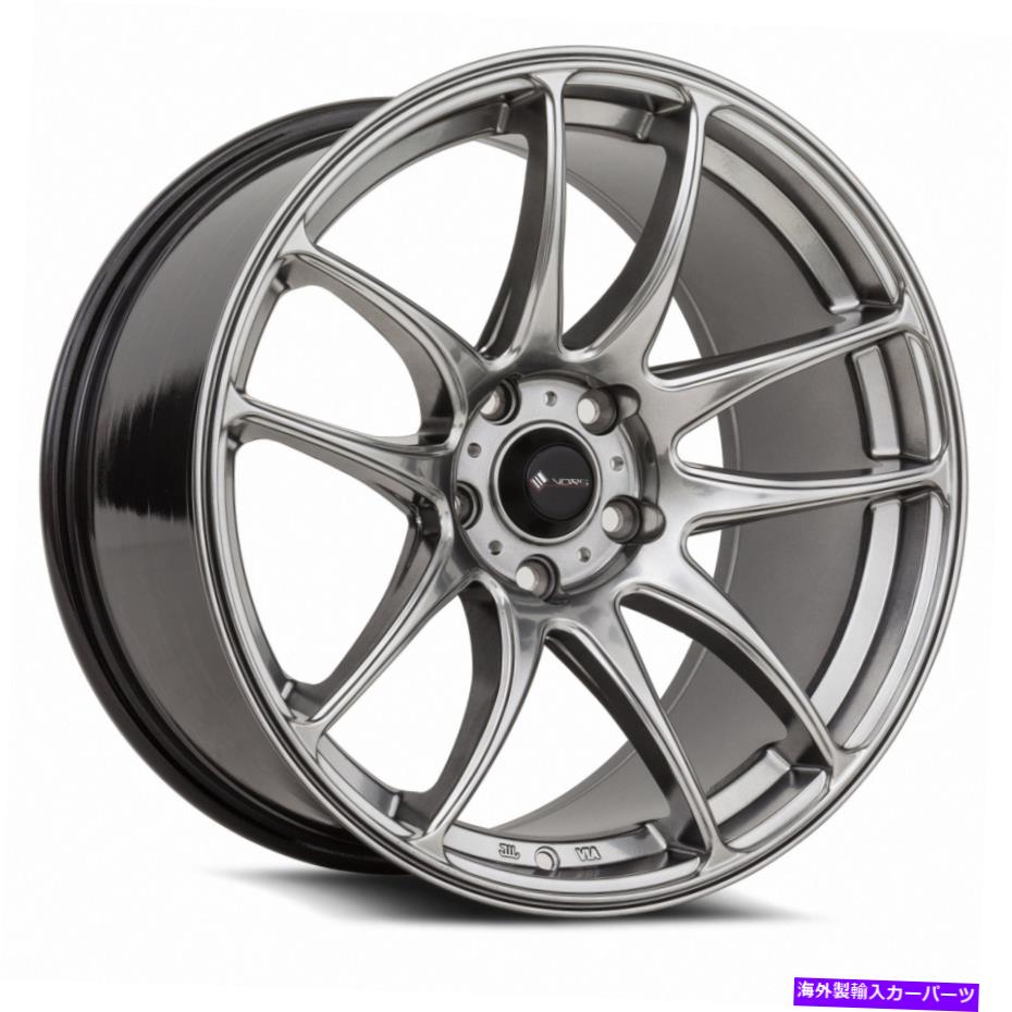 ホイール　４本セット VORS TR4 17x8/17x9 5x120 35/30ハイパーブラックホイール（4）73.1 17 \