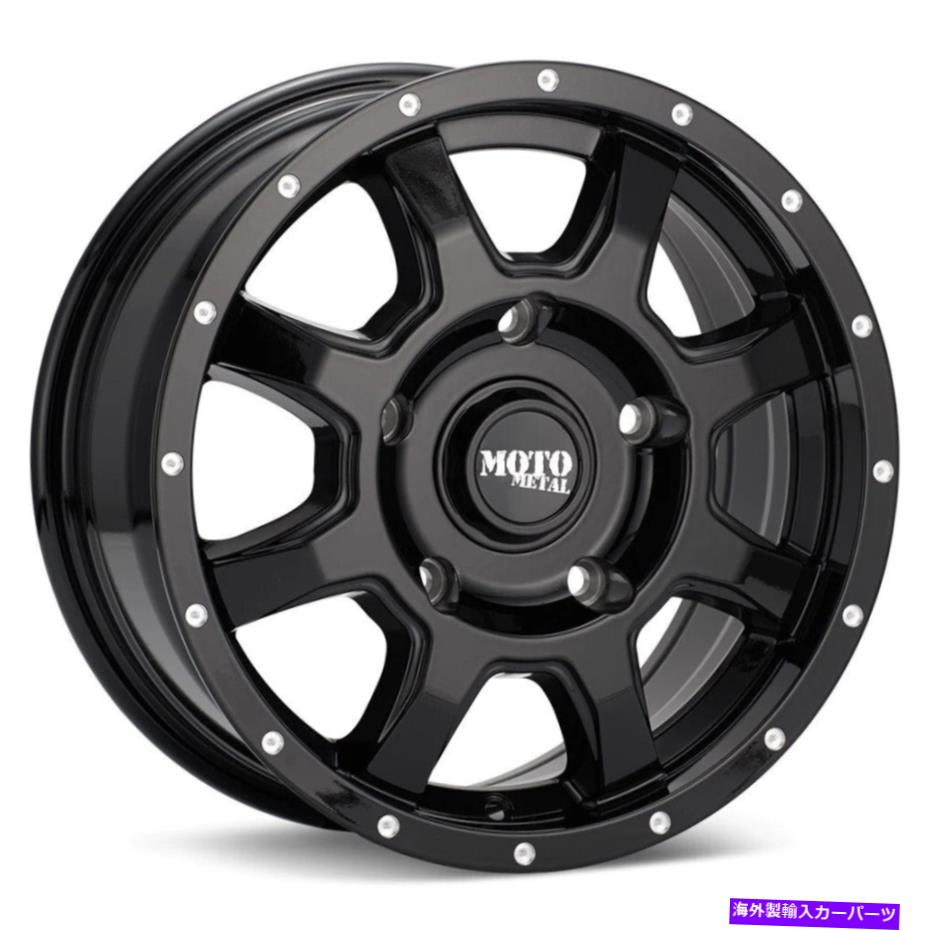 ホイール　４本セット Moto Metal Mo970 16x7 6x130 42グロスブラックホイール（4）84.1 16インチリム Moto Metal MO970 16x7 6x130 42 Gloss Black Wheels(4) 84.1 16\