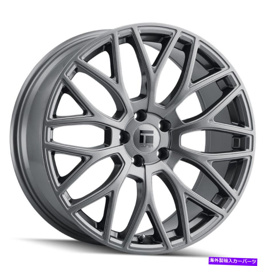 ホイール 4本セット Touren 3276 TR76 17x8 5x112 35グラファイトホイール(4)66.56 17 "インチリム Touren 3276 TR76 17x8 5x112 35 Graphite Wheels(4) 66.56 17" inch Rims【並行輸入品】|Us Custom Parts Shop USDM
