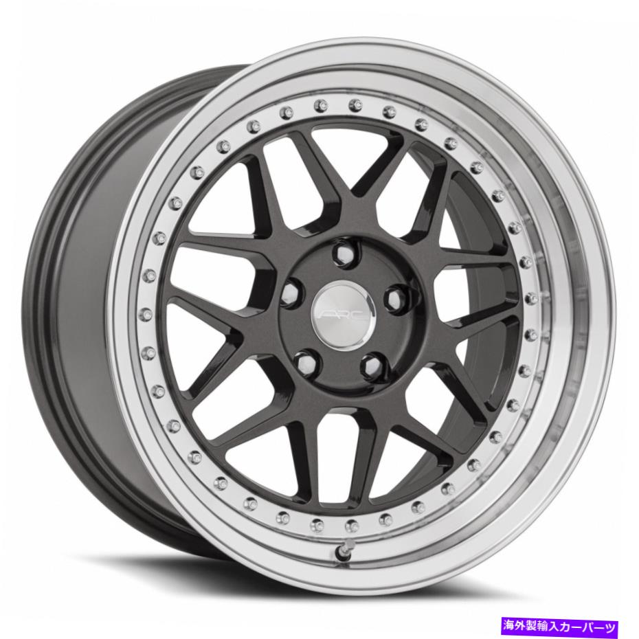ホイール　４本セット ARC AR9 18x9.5 5x114.3 22ガンメタルホイール（4）73.1 18インチリム ARC AR9 18x9.5 5x114.3 22 Gun Metal Wheels(4) 73.1 18" inch Rims【並行輸入品】｜Us Custom Parts Shop USDM