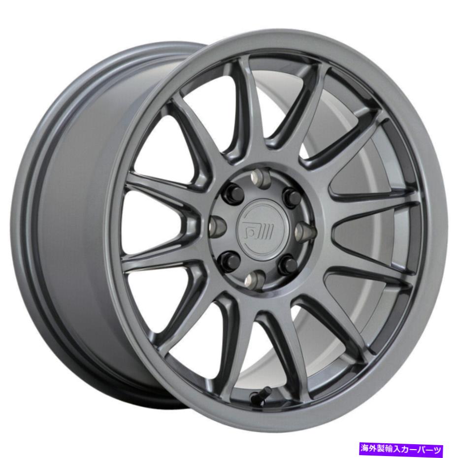 ホイール　４本セット Motegi MR156 S12 15x8 4x100/4x114.3 28ガンメタルホイール（4）72.56 15 \