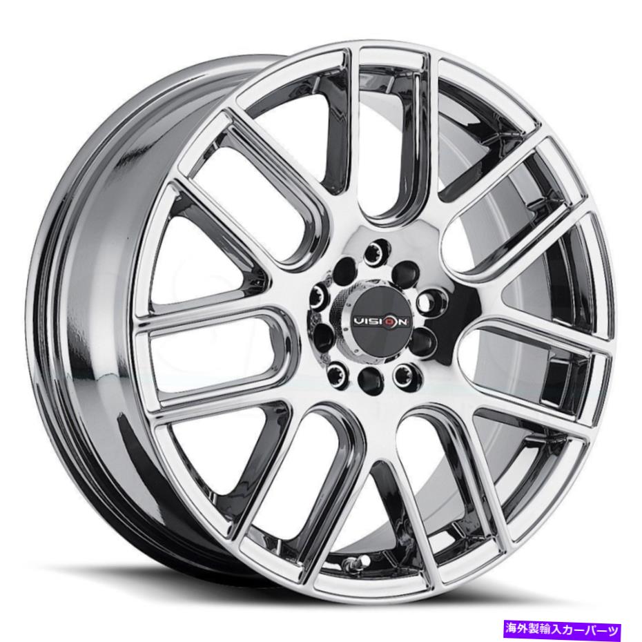ホイール　４本セット ビジョン426Hクロス14x5.5 4x100/4x114.3 38クロムホイール（4）73.1 14 \