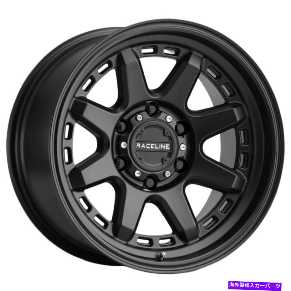 ホイール 4本セット Raceline 947b Scout 15x8 6x5.5/6x139.7 -24ブラックホイール(4)106.1 15 "インチリム Raceline 947B Scout 15x8 6x5.5/6x139.7 -24 Black Wheels(4) 106.1 15" inch Rims【並行輸入品】|Us Custom Parts Shop USDM