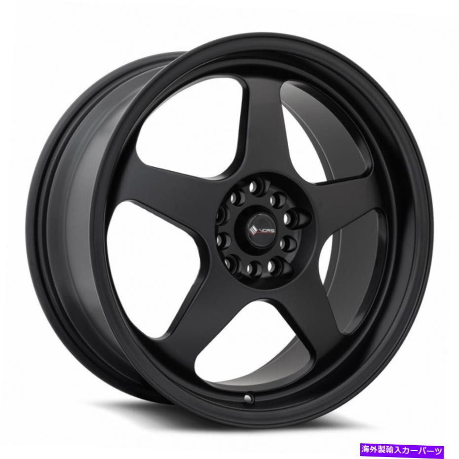 ホイール 4本セット Vors SP1 18x8/18x9 5x100/5x114.3 35/35マットブラックホイール(4)73.1 18 "インチスタッグ Vors SP1 18x8/18x9 5x100/5x114.3 35/35 Matte Black Wheels(4) 73.1 18" inch Stagg【並行輸入品】|Us Custom Parts Shop USDM