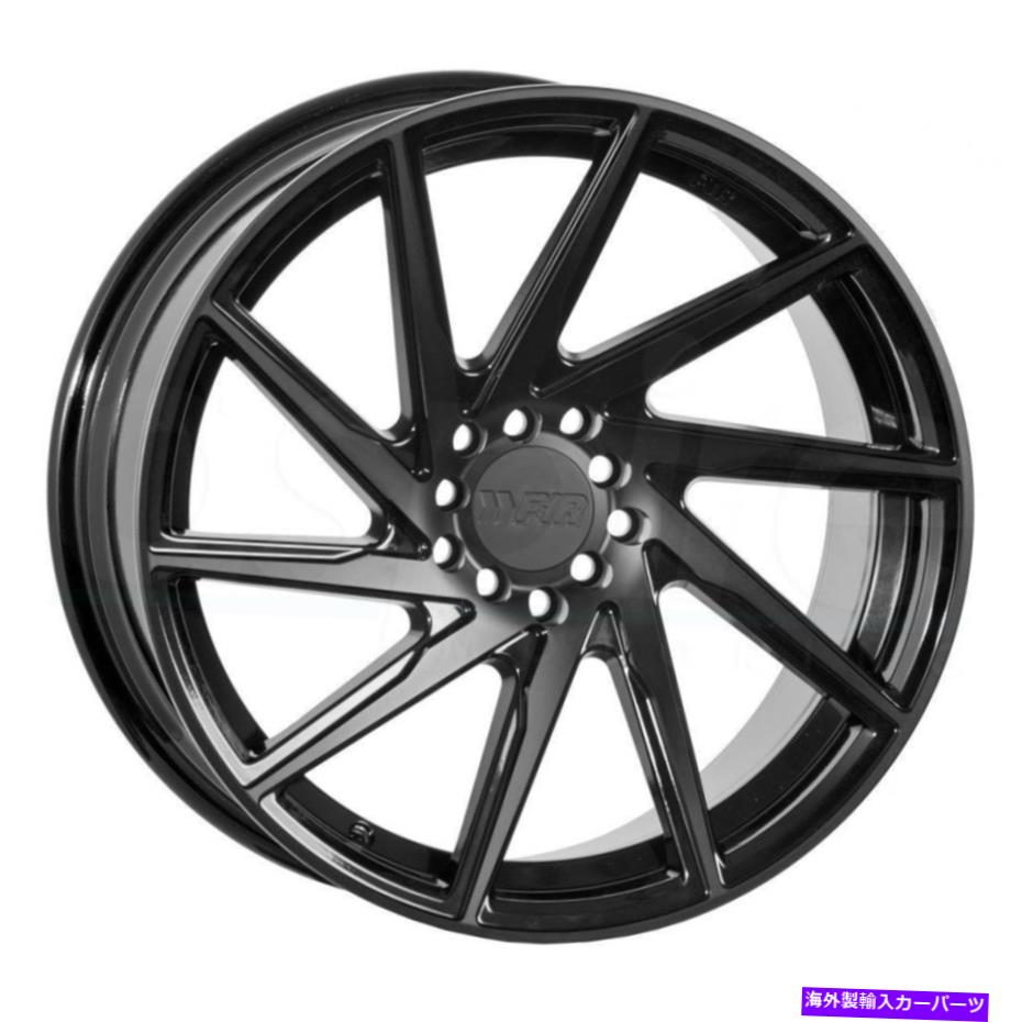 ホイール　４本セット F1R F29 18x8.5 5x100/5x114.3 38ダブルブラックホイール（4）18インチリム F1R F29 18x8.5 5x100/5x114.3 38 Double Black Wheels(4) 18\