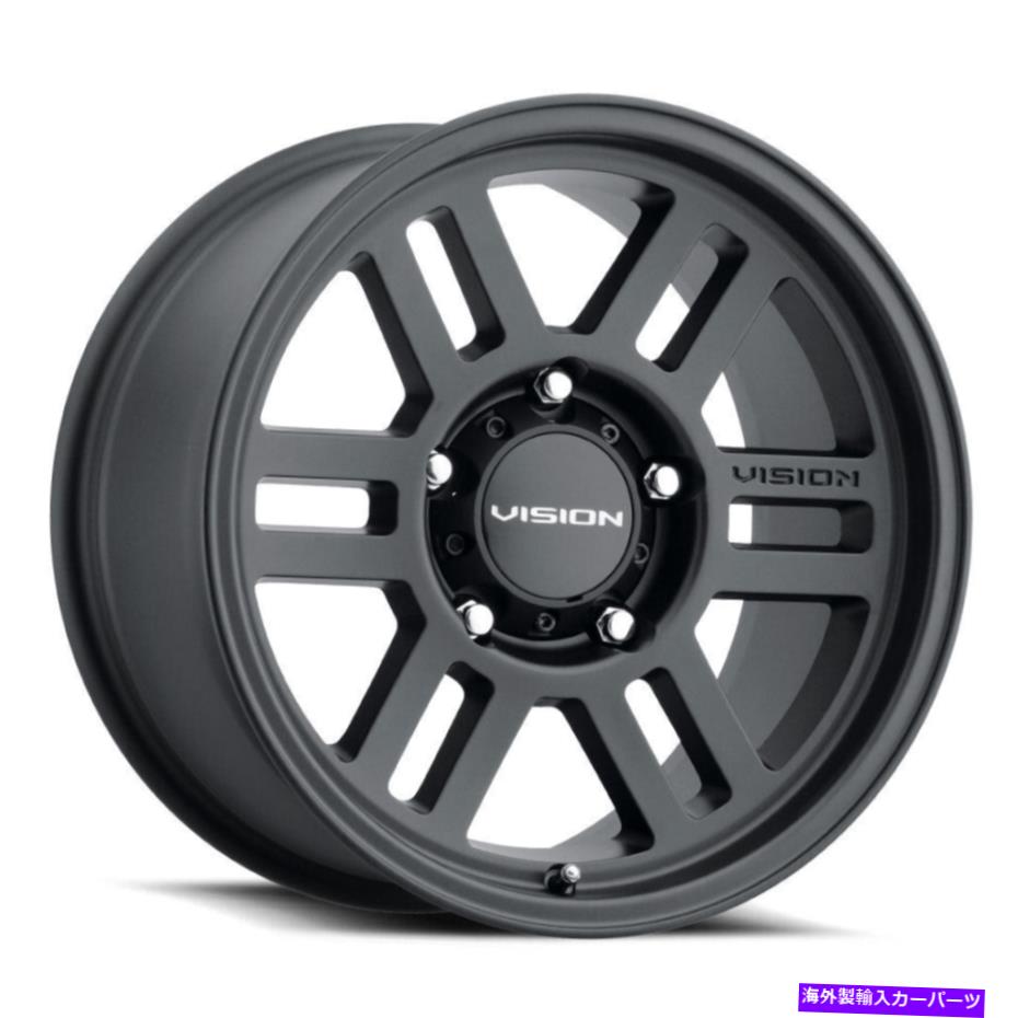 ホイール　４本セット ビジョン355 Manx2オーバーランド17x9 8x170 12ブラックホイール（4）125.2 17 "インチリム Vision 355 Manx2 Overland 17x9 8x170 12 Black Wheels(4) 125.2 17" inch Rims【並行輸入品】｜Us Custom Parts Shop USDM 284,229円