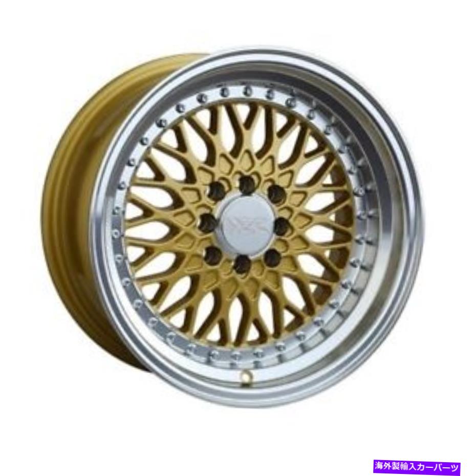 ホイール 4本セット XXR 536 16x8 4x100/4x114.3 0ゴールドMLホイール(4)73.1 16インチリム XXR 536 16x8 4x100/4x114.3 0 Gold ML Wheels(4) 73.1 16" inch Rims【並行輸入品】|Us Custom Parts Shop USDM