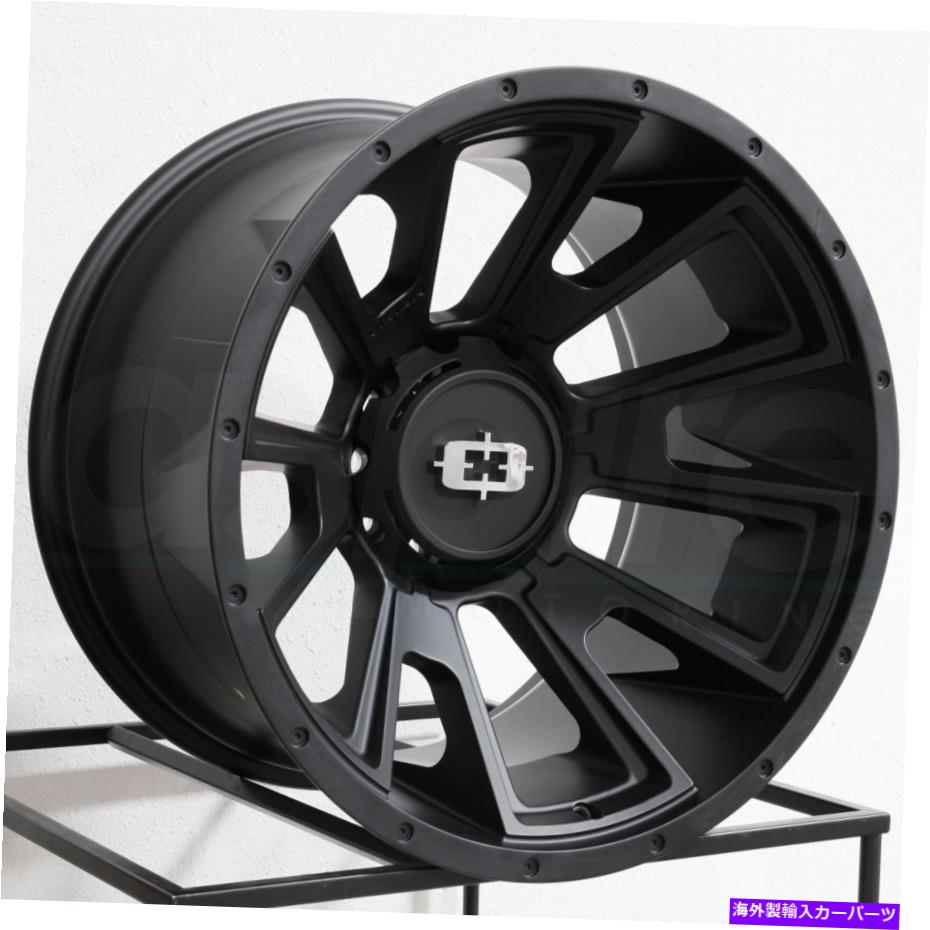 ホイール 4本セット ビジョン391反乱軍20x12 8x180 -51サテンブラックホイール(4)124.2 20 \