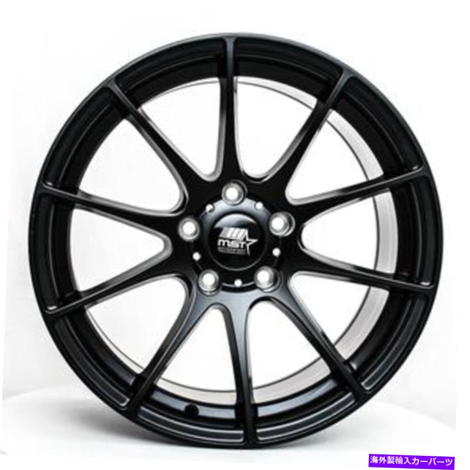 ホイール 4本セット MST MT44 17x9 5x114.3 35マットブラックホイール(4)73.1 17 "インチリム MST MT44 17x9 5x114.3 35 Matte Black Wheels(4) 73.1 17" inch Rims【並行輸入品】|Us Custom Parts Shop USDM