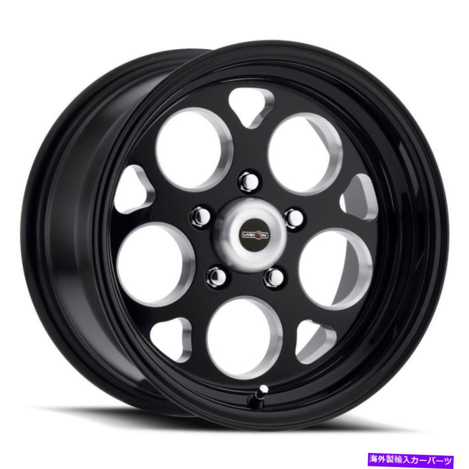 ホイール 4本セット Vision 561 Sport Mag 15x4 5x4.75/5x120.65 -19ブラックミリングホイール(4)83.1 15 \