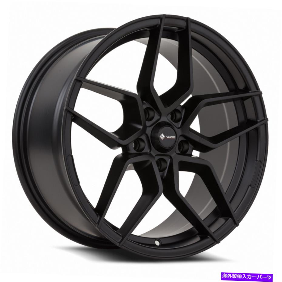ホイール　４本セット Vors LP1 18x8.5 5x120 35マットブラックホイール（4）73.1 18インチリム Vors LP1 18x8.5 5x120 35 Matte Black Wheels(4) 73.1 18\