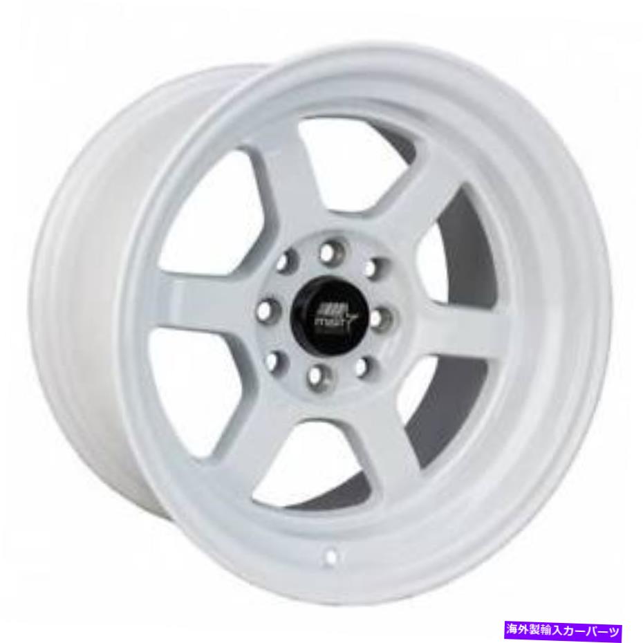 ホイール 4本セット MSTタイム攻撃17x9 4x100 20ホワイトホイール(4)73.1 17 "インチリム MST Time Attack 17x9 4x100 20 White Wheels(4) 73.1 17" inch Rims【並行輸入品】|Us Custom Parts Shop USDM