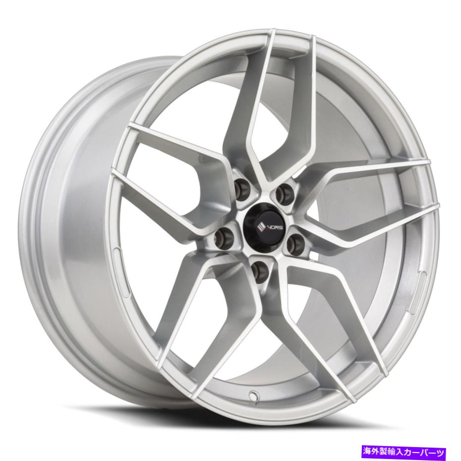ホイール　４本セット Vors LP1 18x8.5/18x9.5 5x110 35/35銀機械加工車輪（4）73.1 18 \