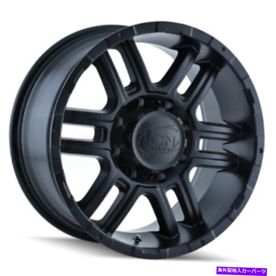 ホイール 4本セット イオン179 17x8 6x135 10マットブラックホイール(4)87 17 \