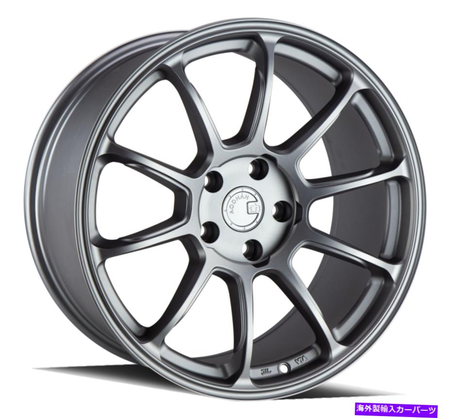 ホイール 4本セット Aodhan AH06 AH6 18x9/18x10 5x114.3 30/25マットグレーホイール(4)73.1 18 \